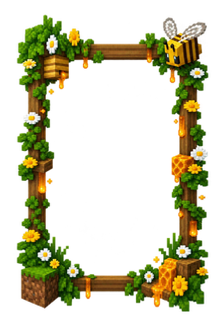 Moldura Jardim das Abelhas